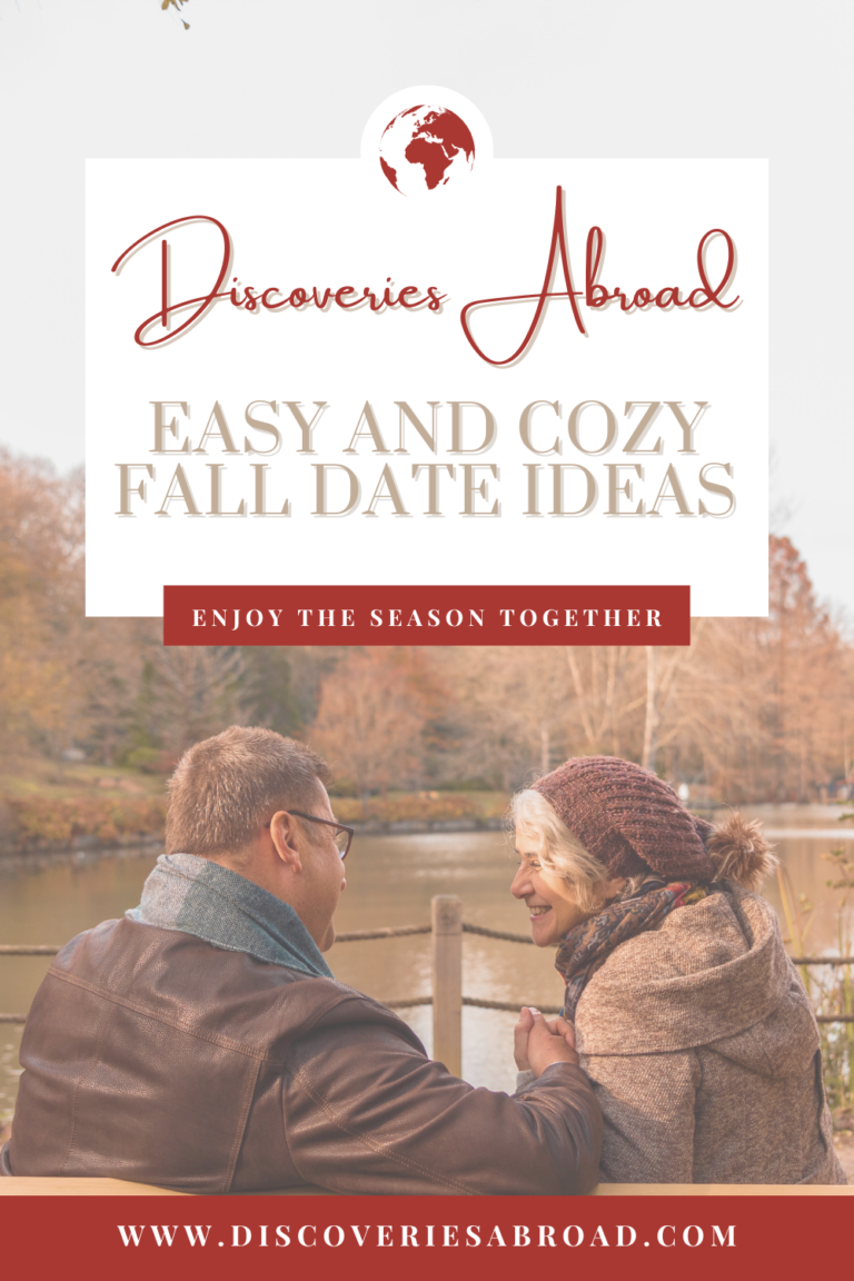 An article poster for fall date ideas.