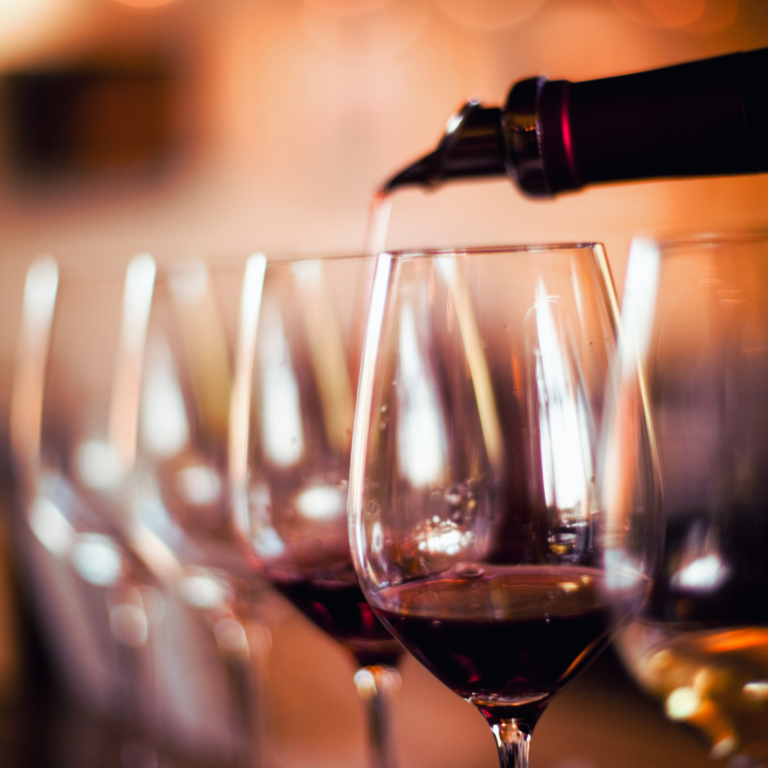 Experience a wine tasting as a fall date idea in PEI.