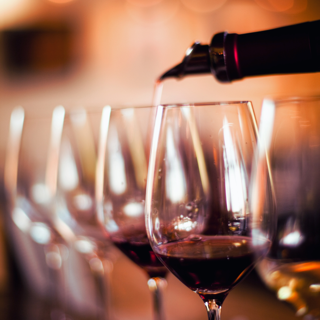 Experience a wine tasting as a fall date idea.