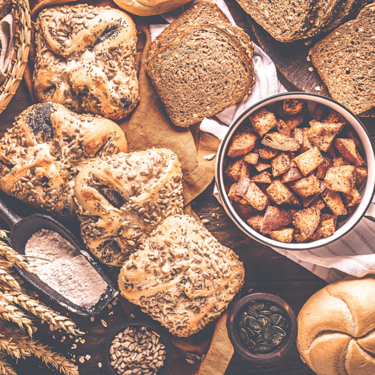 PEI cafes and snack bars, featuring a baked goods close up.